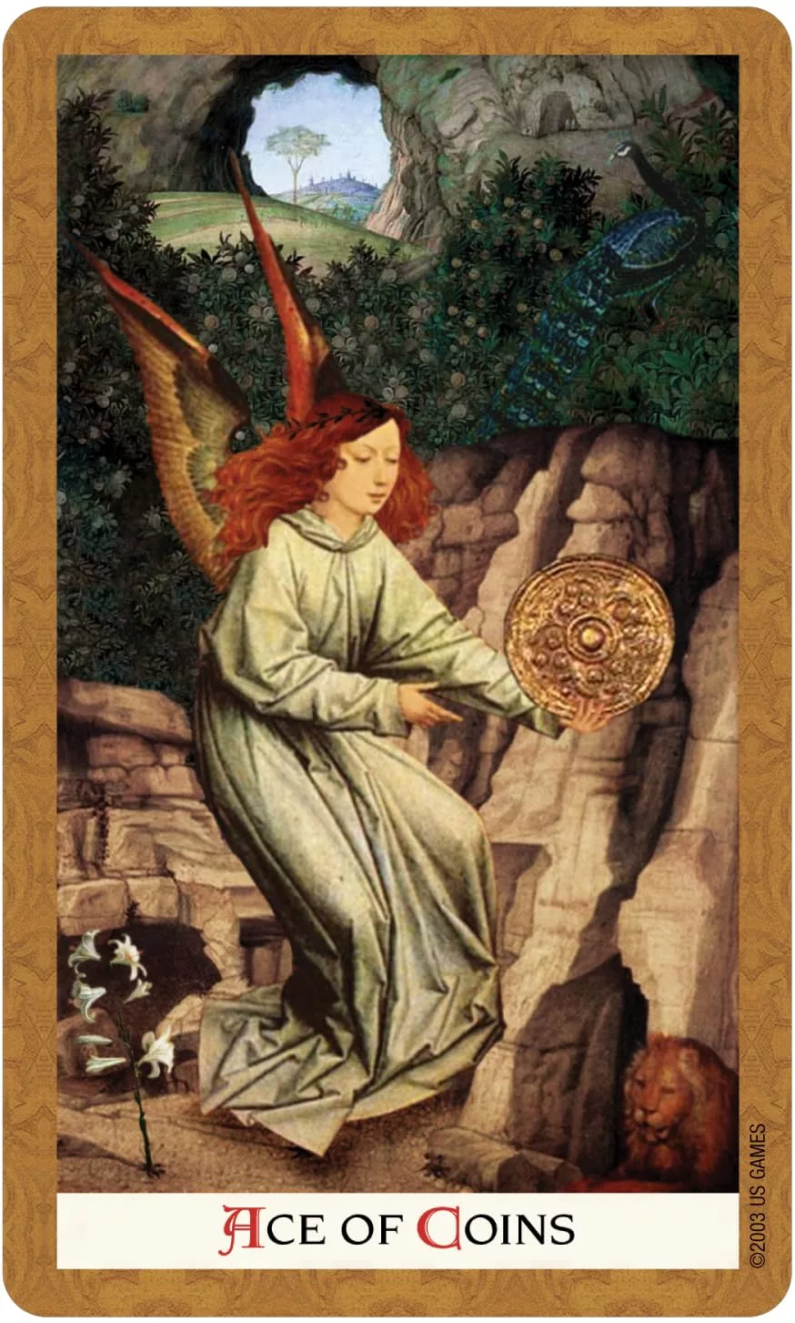 Golden Tarot Deck
