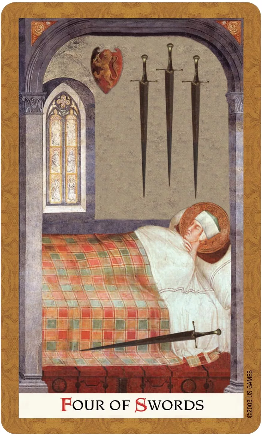 Golden Tarot Deck