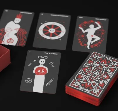 Red Coal Tarot
