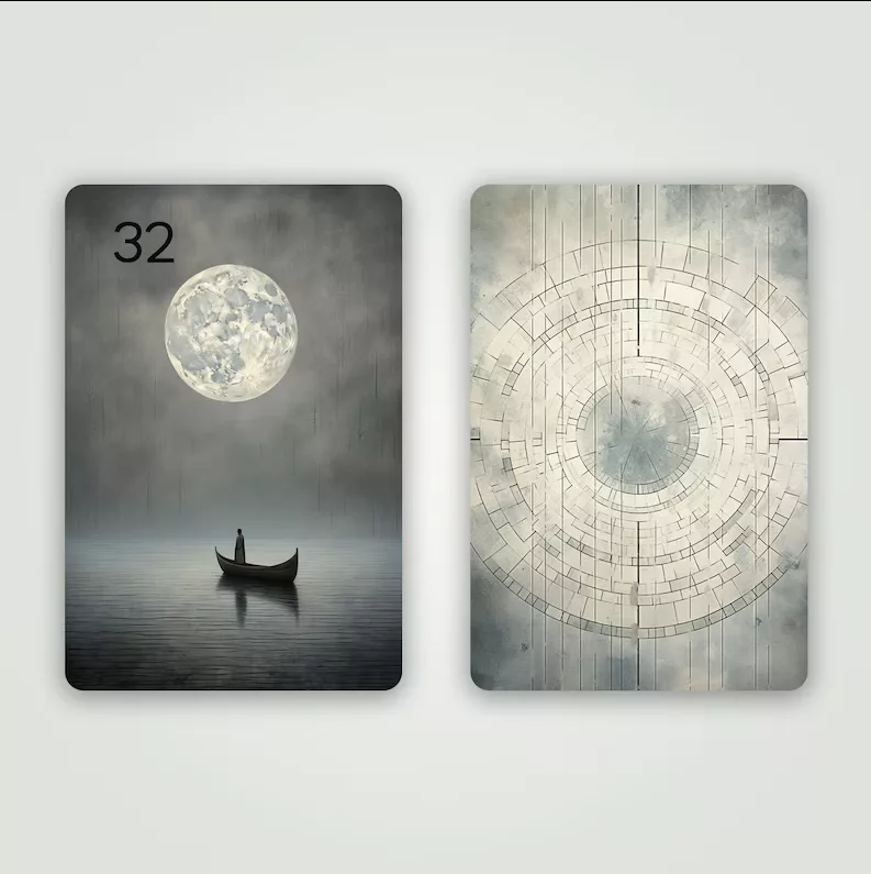 Silver Night Lenormand